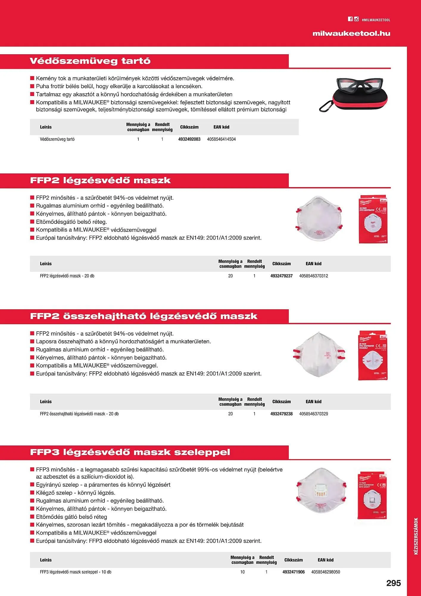 Katalógus Milwaukeetool akciós újság augusztus 14.-tól december 31.-ig 2024. - Oldal 295