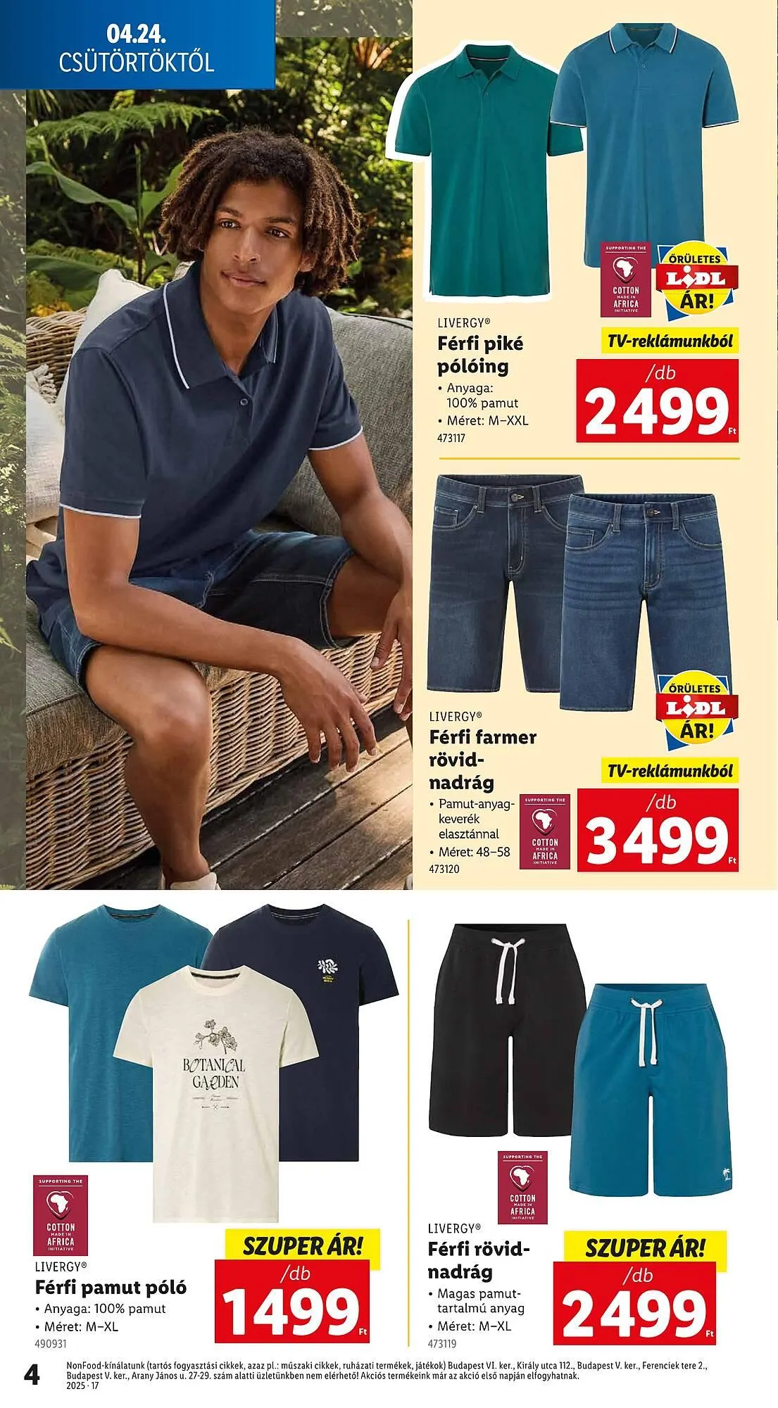 Katalógus Lidl akciós újság április 24.-tól április 29.-ig 2025. - Oldal 4