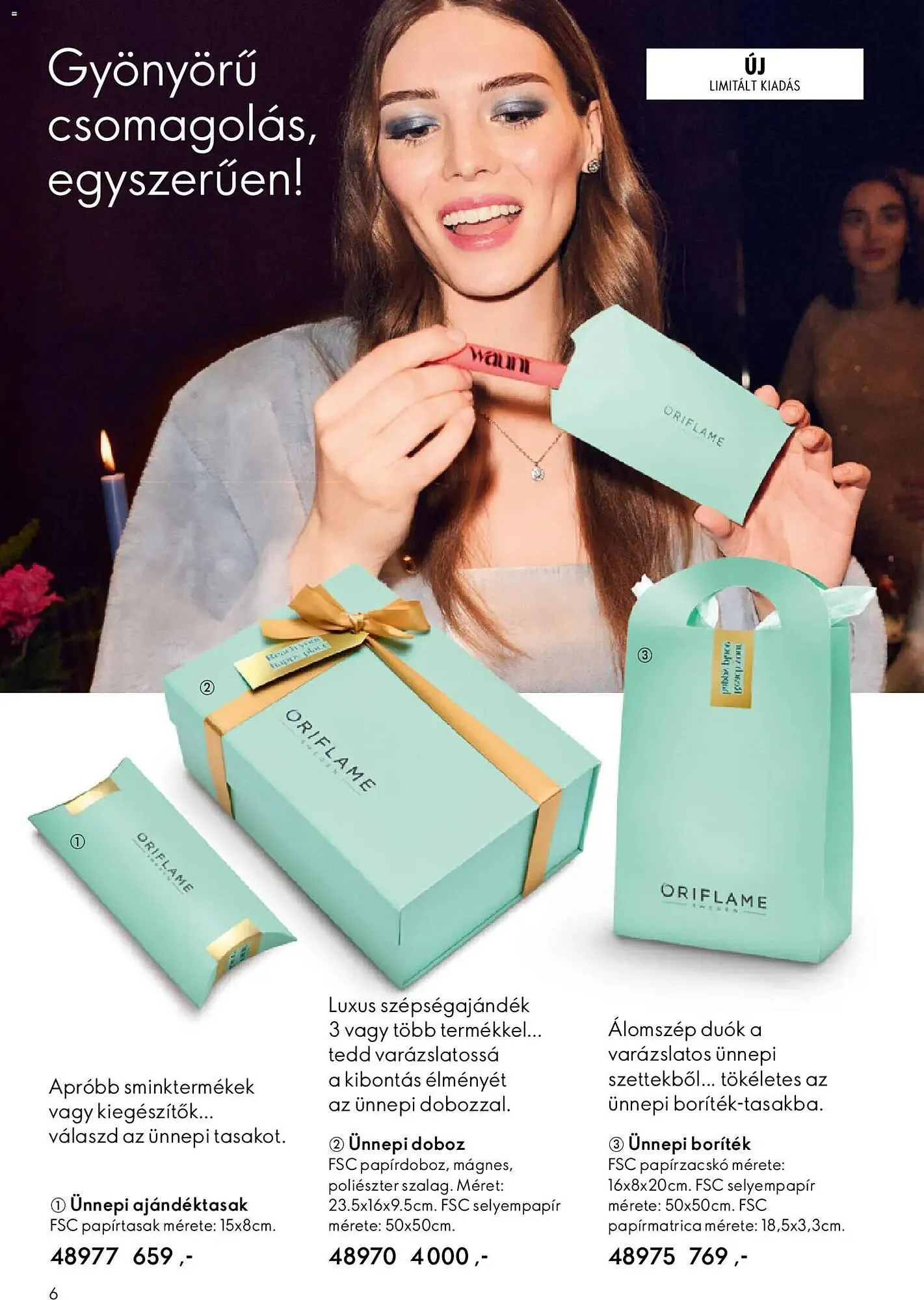 Katalógus Oriflame katalógus december 3.-tól december 23.-ig 2025. - Oldal 6