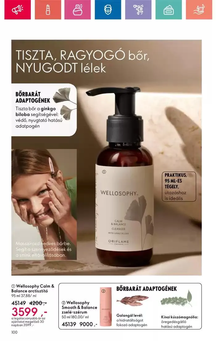 Katalógus ORIFLAME akciós október 20.-tól november 3.-ig 2024. - Oldal 100