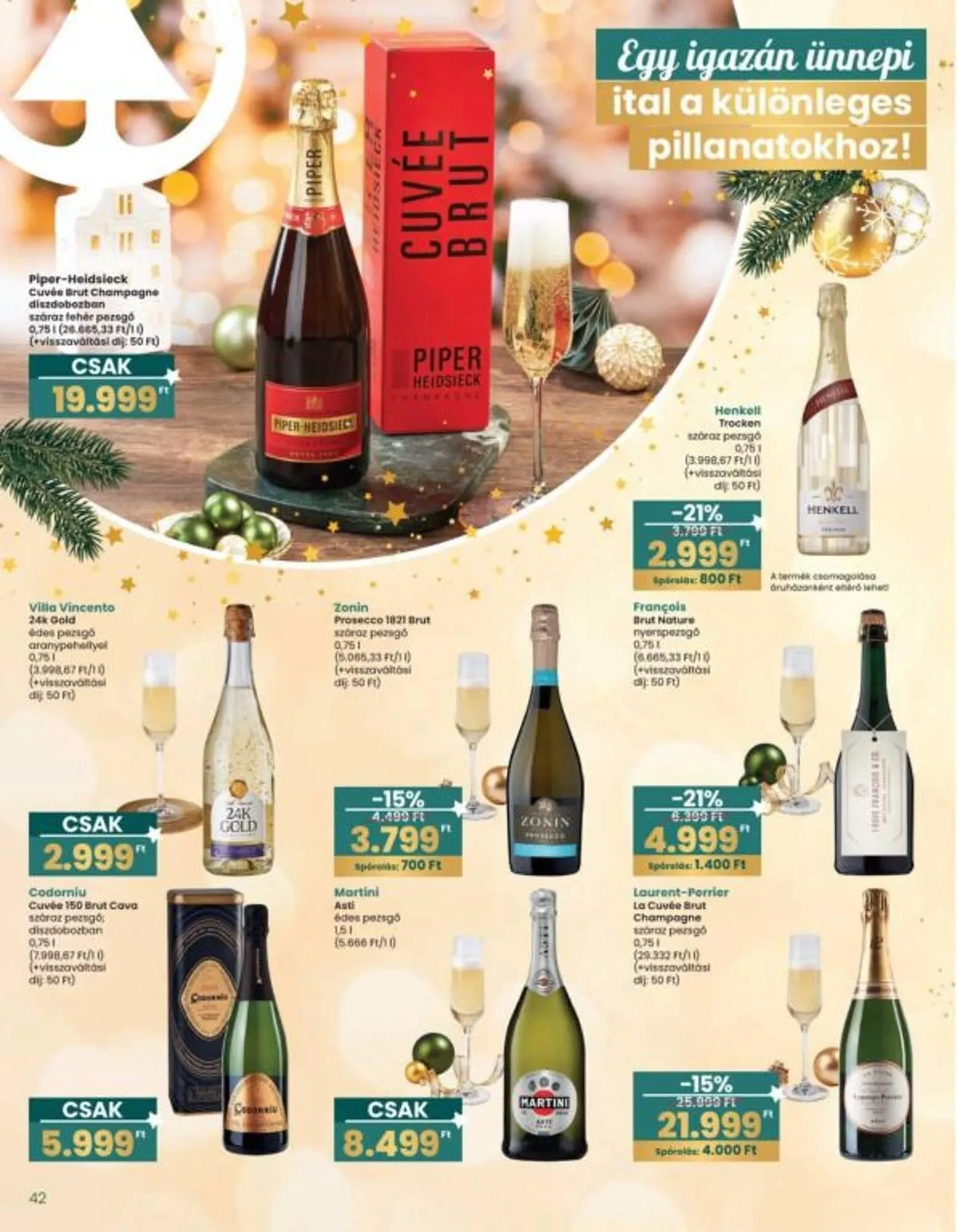 Katalógus Interspar akciós újság november 20.-tól december 27.-ig 2025. - Oldal 42