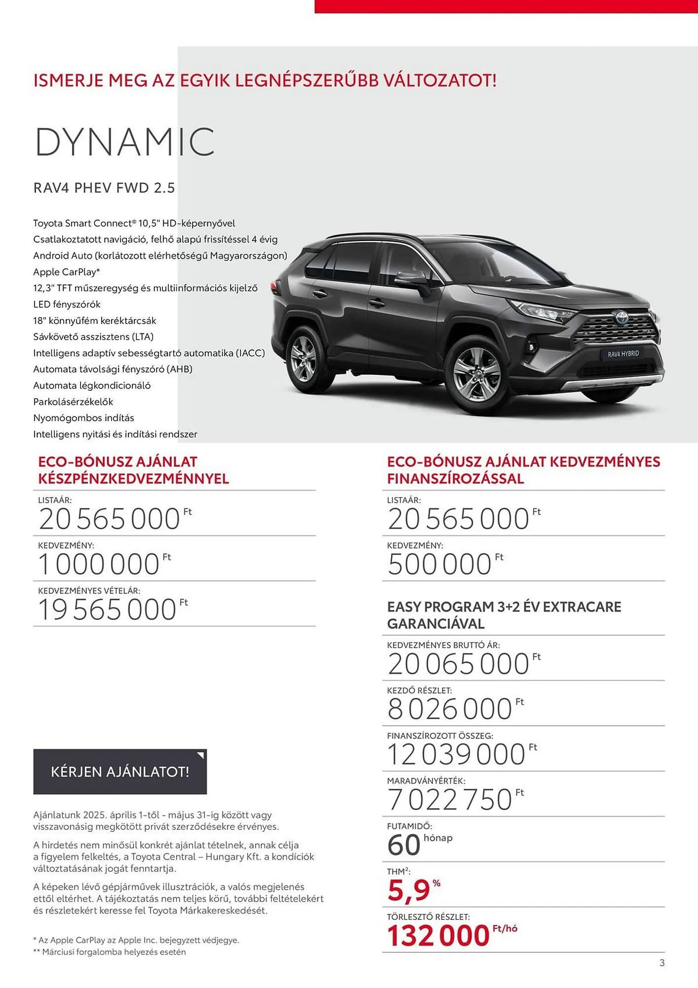 Katalógus Toyota akciós újság április 1.-tól május 31.-ig 2025. - Oldal 3