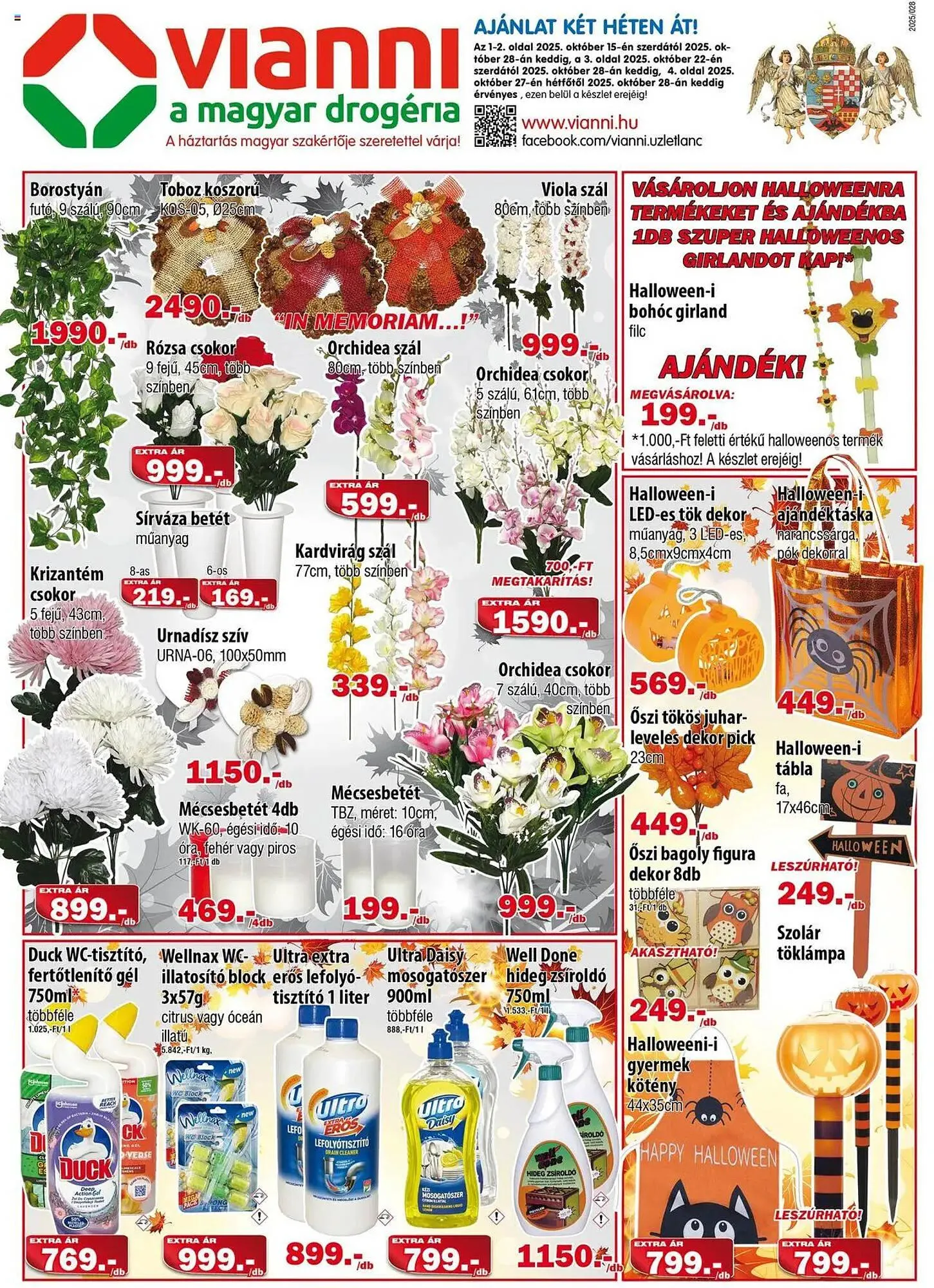 Vianni Drogéria akciós újság - 1