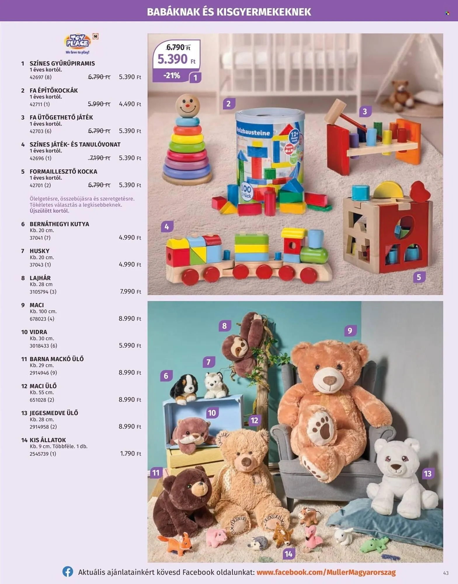 Katalógus Müller akciós újság október 27.-tól december 31.-ig 2025. - Oldal 43