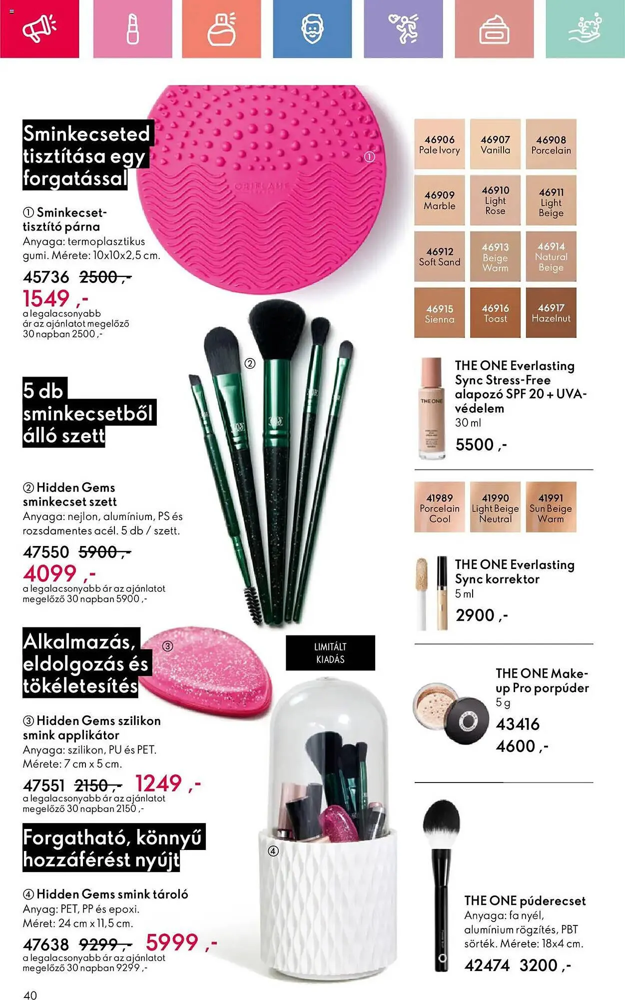 Katalógus Oriflame akciós újság május 4.-tól május 24.-ig 2025. - Oldal 40
