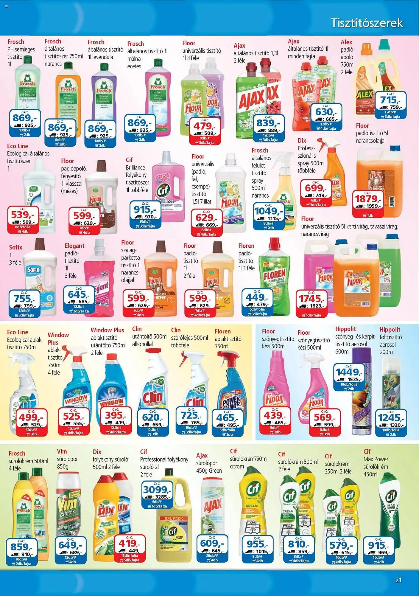Katalógus ÁRKLUB akciós újság március 1.-tól március 31.-ig 2026. - Oldal 21
