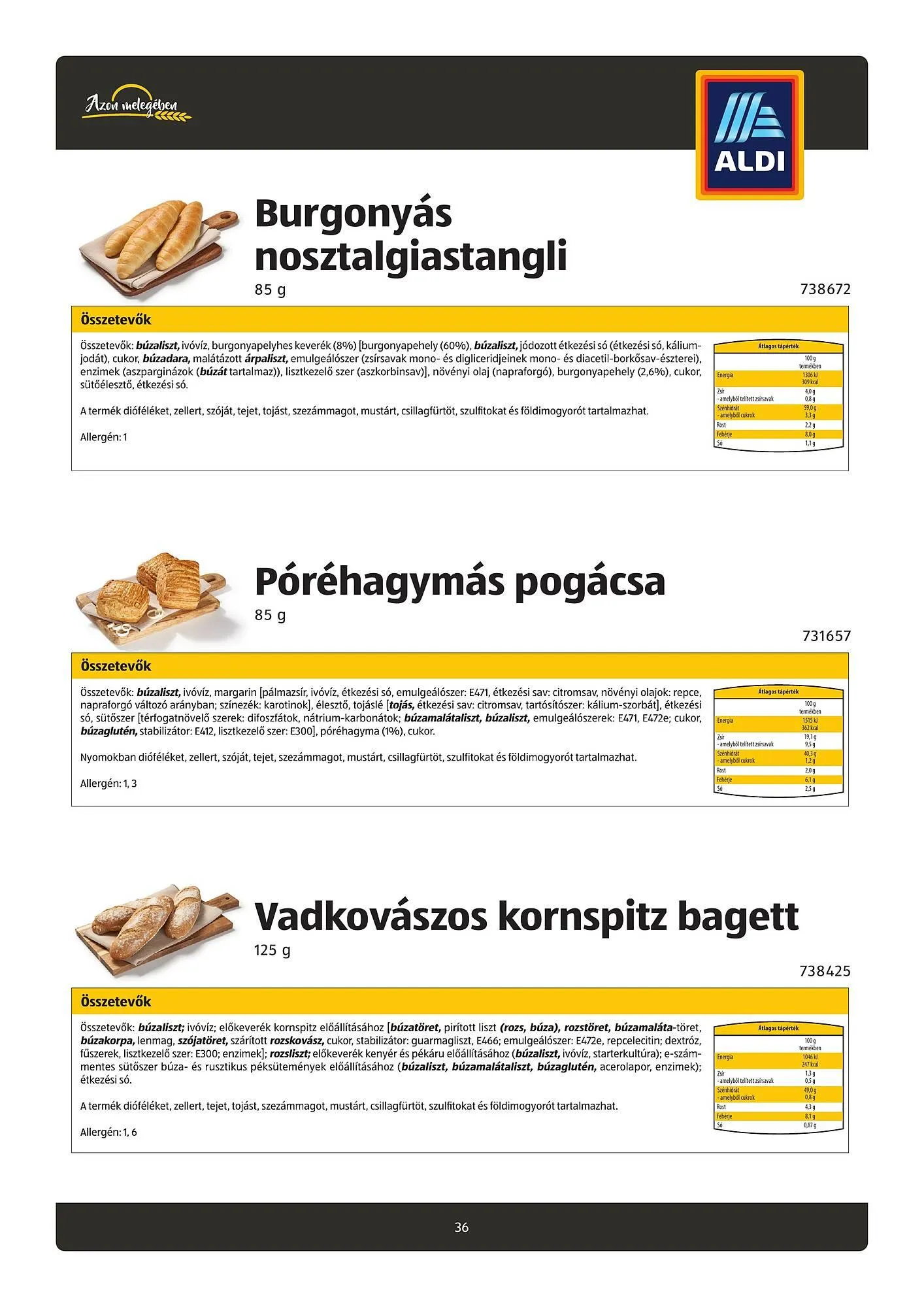 Katalógus ALDI akciós újság február 20.-tól március 26.-ig 2025. - Oldal 36