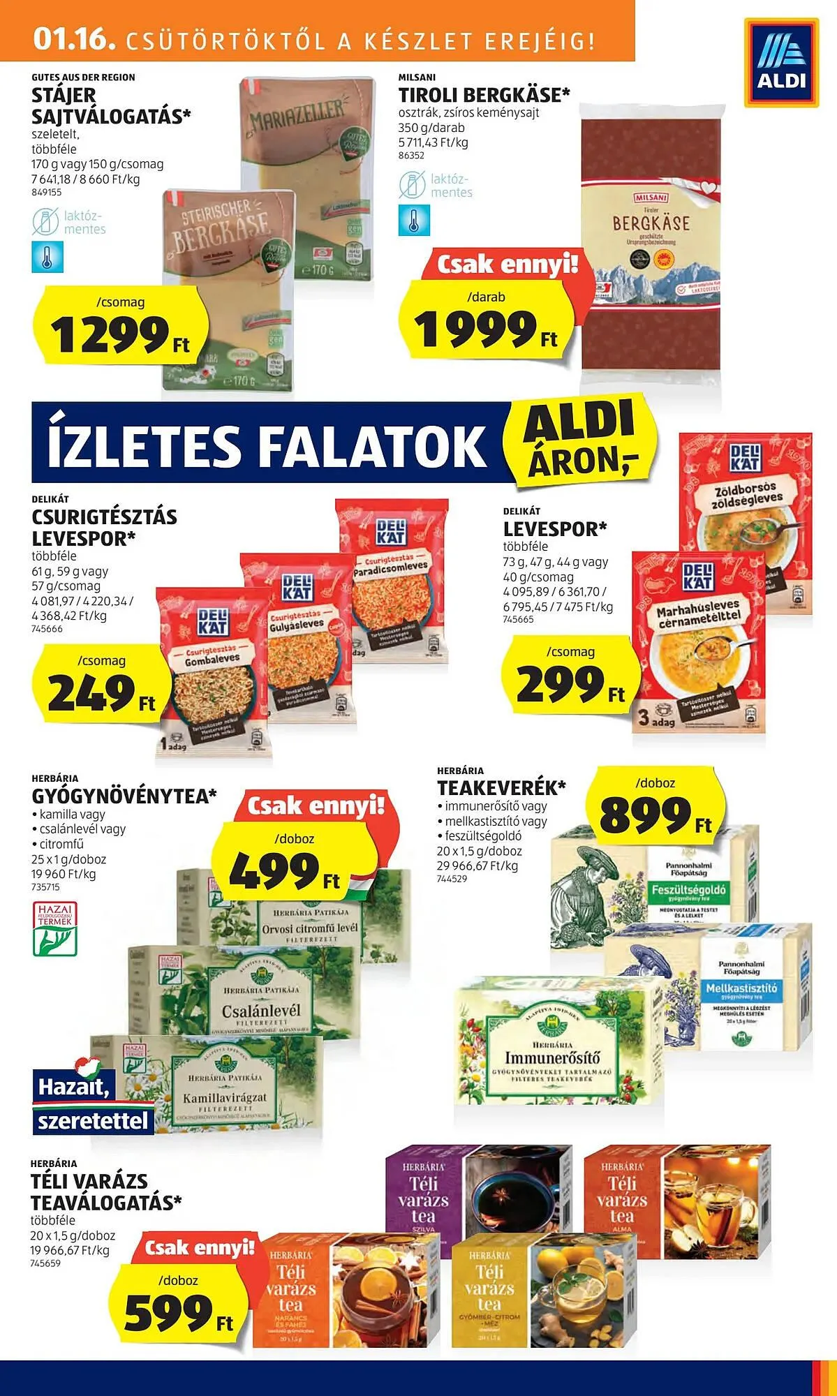 Katalógus ALDI akciós újság január 16.-tól január 22.-ig 2025. - Oldal 21