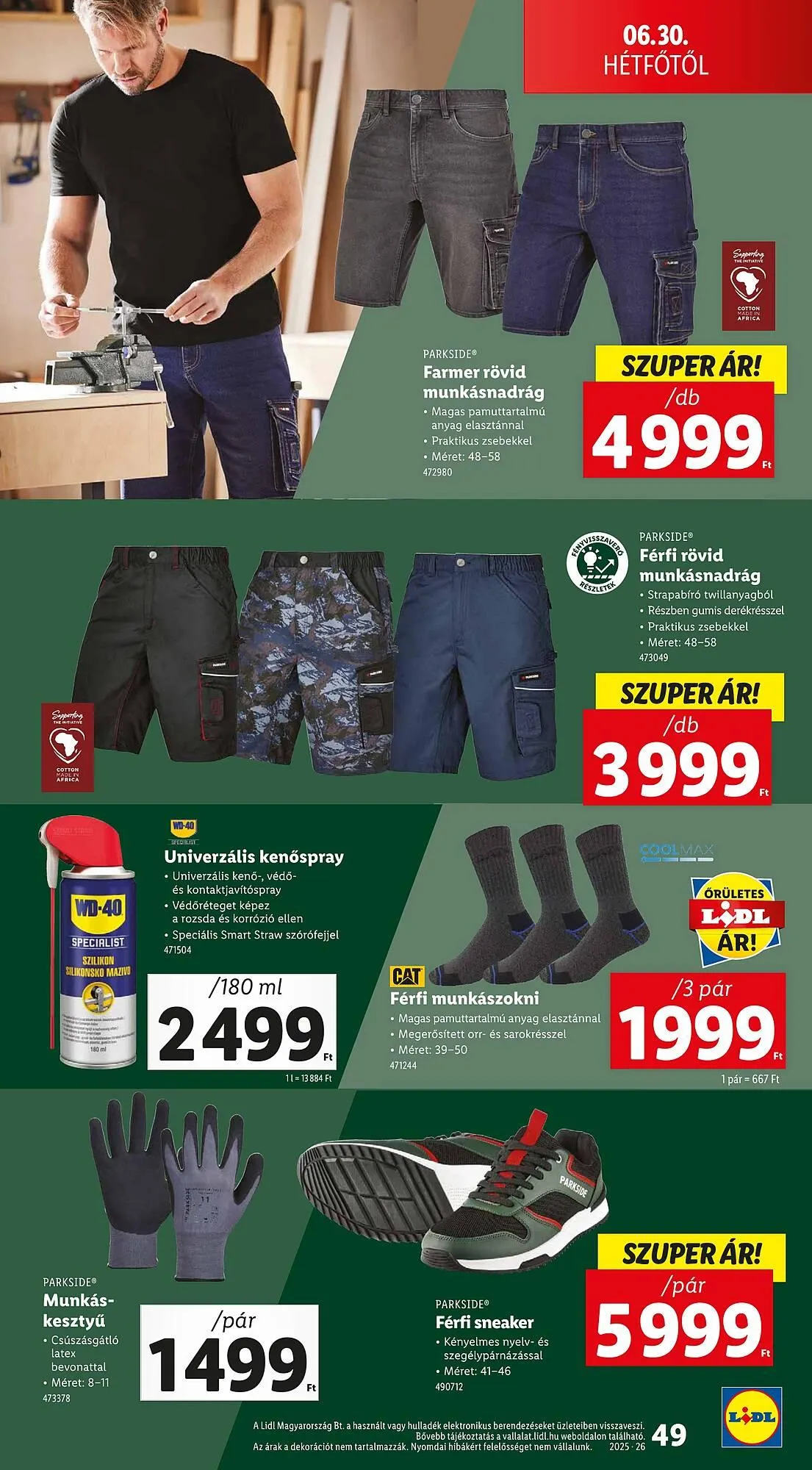 Katalógus Lidl akciós újság június 26.-tól július 2.-ig 2025. - Oldal 49