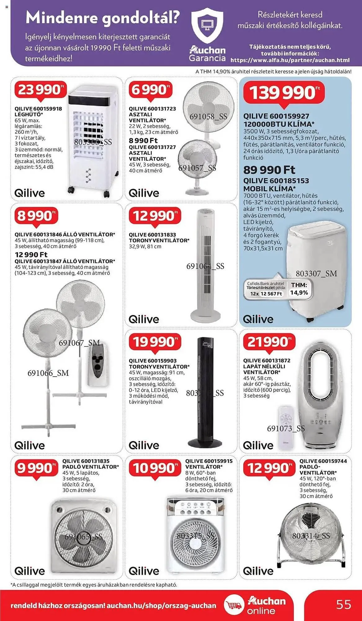 Katalógus Auchan akciós újság április 10.-tól április 16.-ig 2025. - Oldal 55