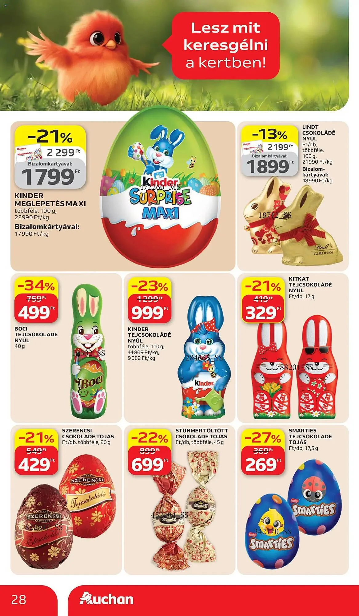 Katalógus Auchan akciós újság március 26.-tól április 8.-ig 2026. - Oldal 28