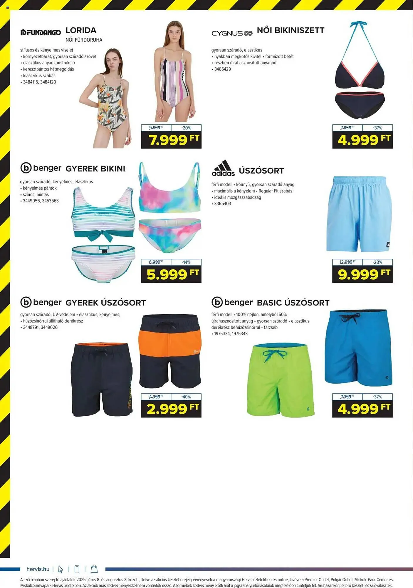 Katalógus Hervis akciós újság július 8.-tól augusztus 3.-ig 2025. - Oldal 2