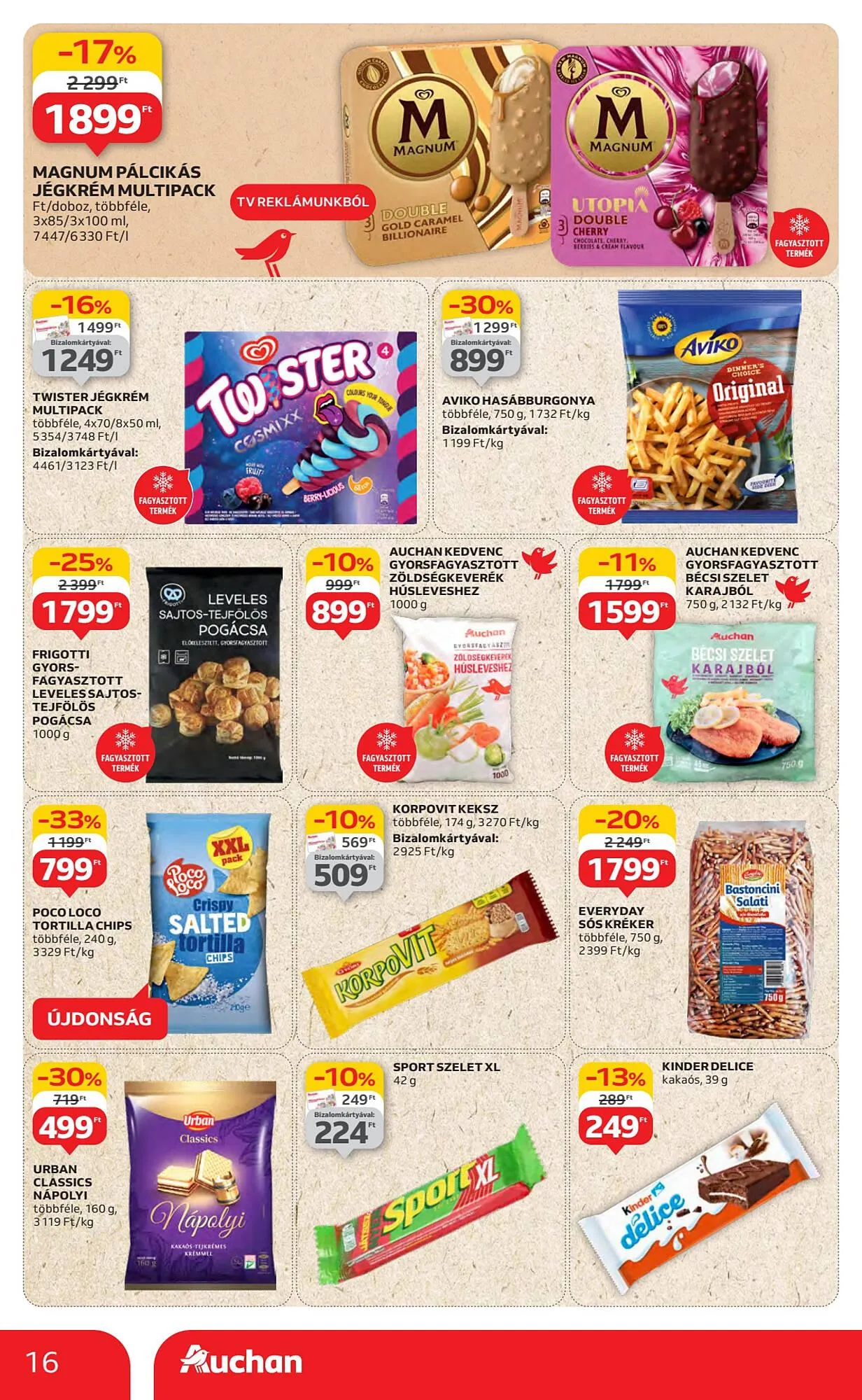Katalógus Auchan akciós újság július 17.-tól július 23.-ig 2025. - Oldal 16