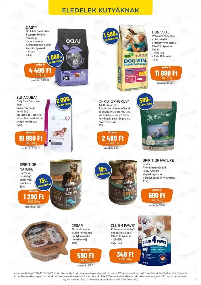 Katalógus Magazine Alphazoo október 21.-tól október 27.-ig 2024. - Oldal 9