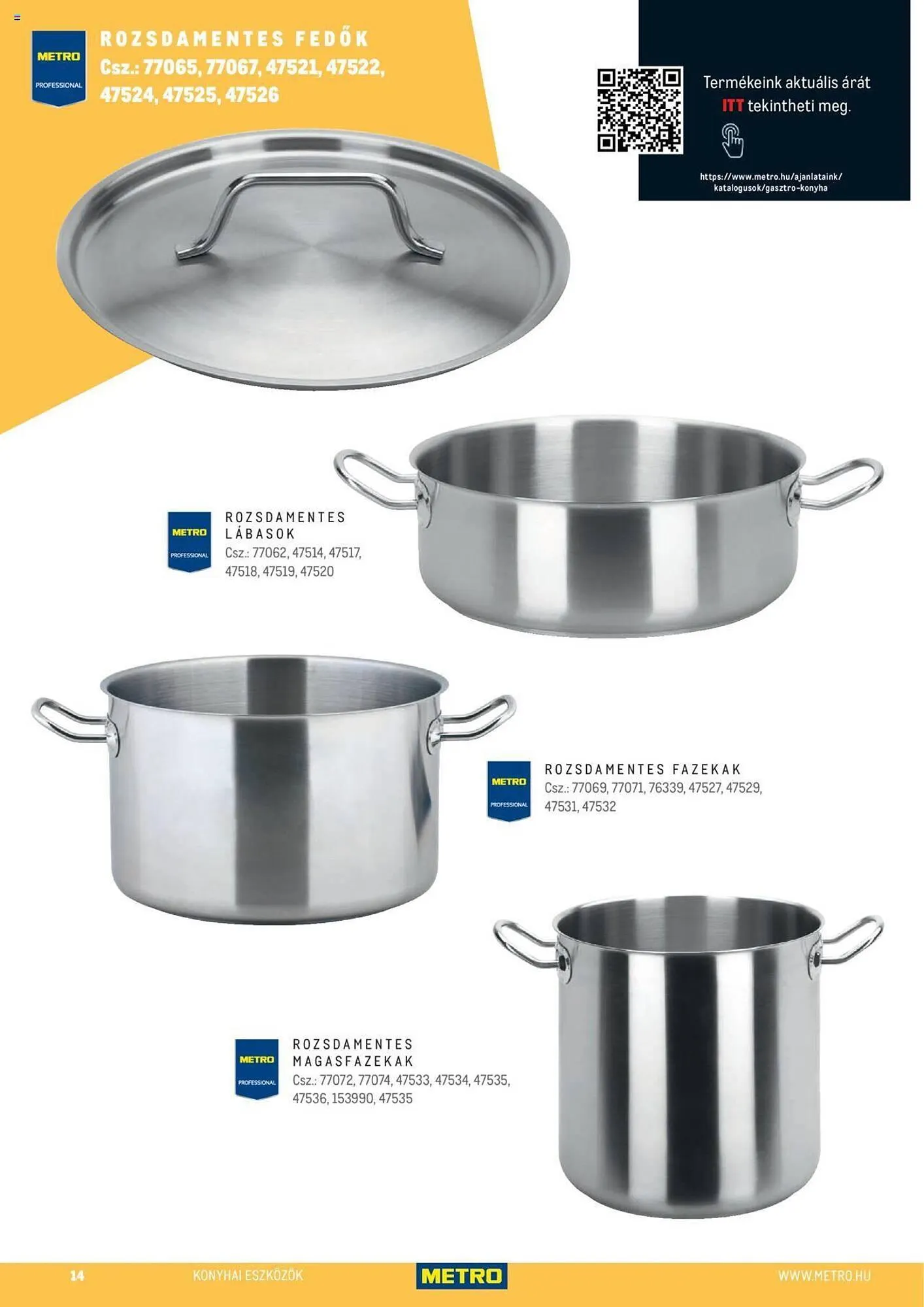 Katalógus Metro Gasztro konyha katalógus akciós újság február 15.-tól február 29.-ig 2024. - Oldal 14