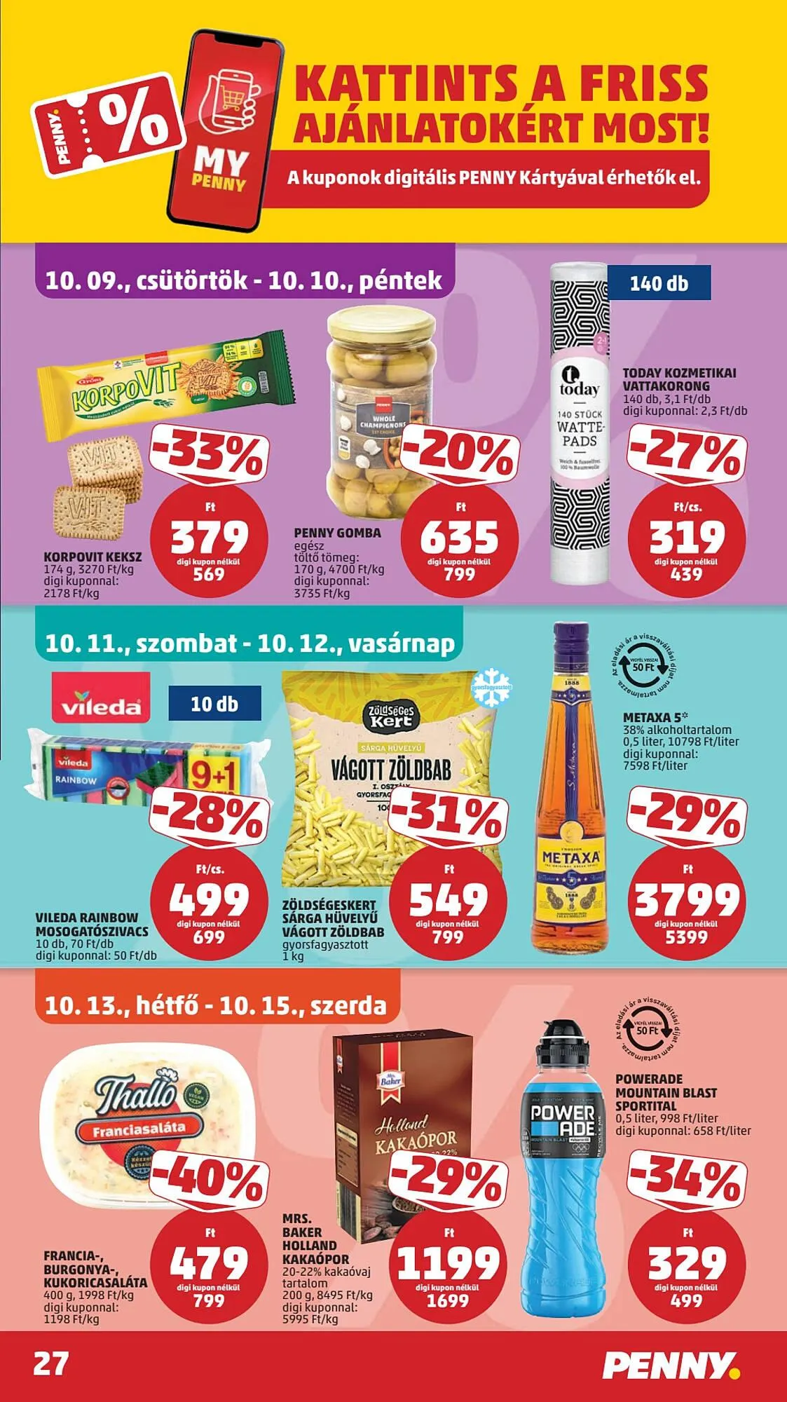 Katalógus PENNY akciós újság október 9.-tól október 15.-ig 2025. - Oldal 31