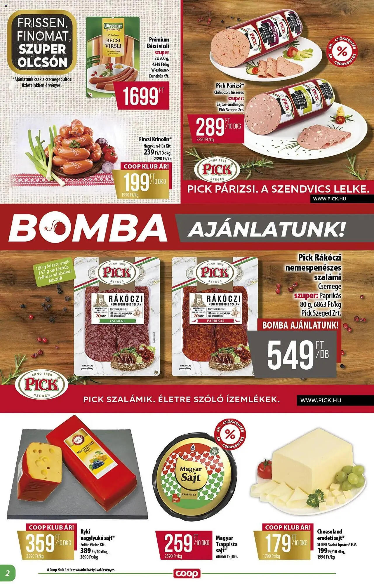 Katalógus Coop akciós újság február 26.-tól március 4.-ig 2026. - Oldal 2