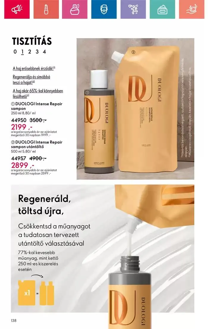 Katalógus ORIFLAME akciós október 20.-tól november 3.-ig 2024. - Oldal 138