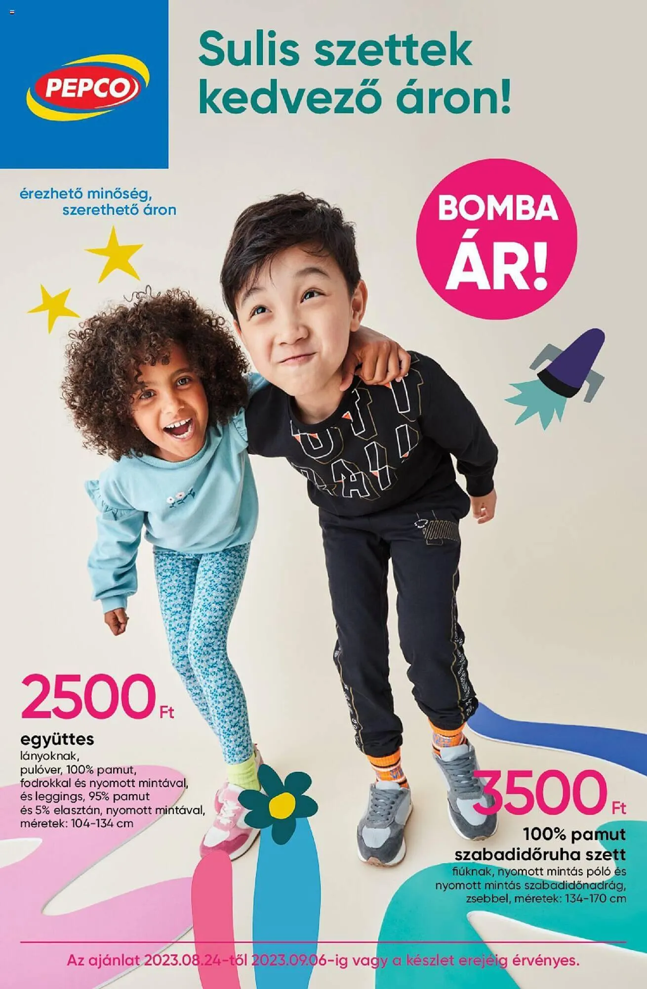 Katalógus Pepco akciós újság augusztus 24.-tól szeptember 6.-ig 2023. - Oldal 1