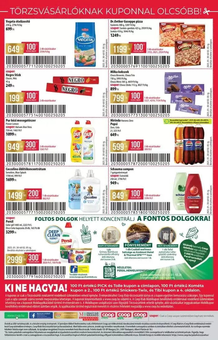 Katalógus Coop országos szórólap február 1. hét - Abc-Szuper január 30.-tól február 5.-ig 2025. - Oldal 8