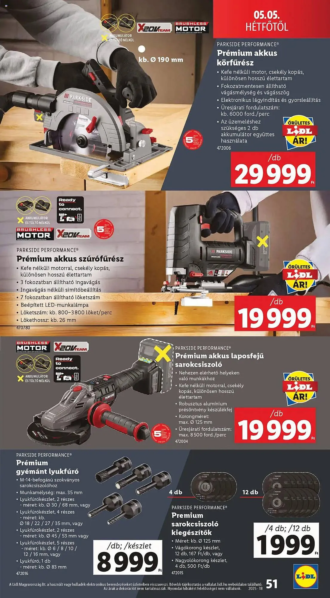 Katalógus Lidl akciós újság április 30.-tól május 7.-ig 2025. - Oldal 51