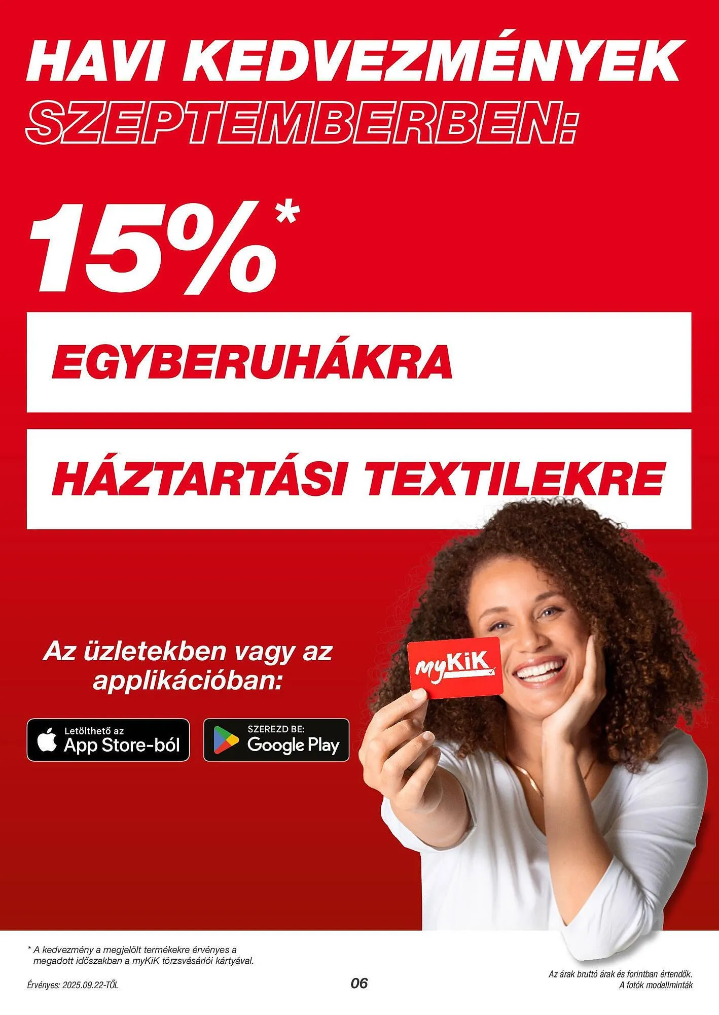 Katalógus Kik akciós újság szeptember 22.-tól szeptember 28.-ig 2025. - Oldal 6