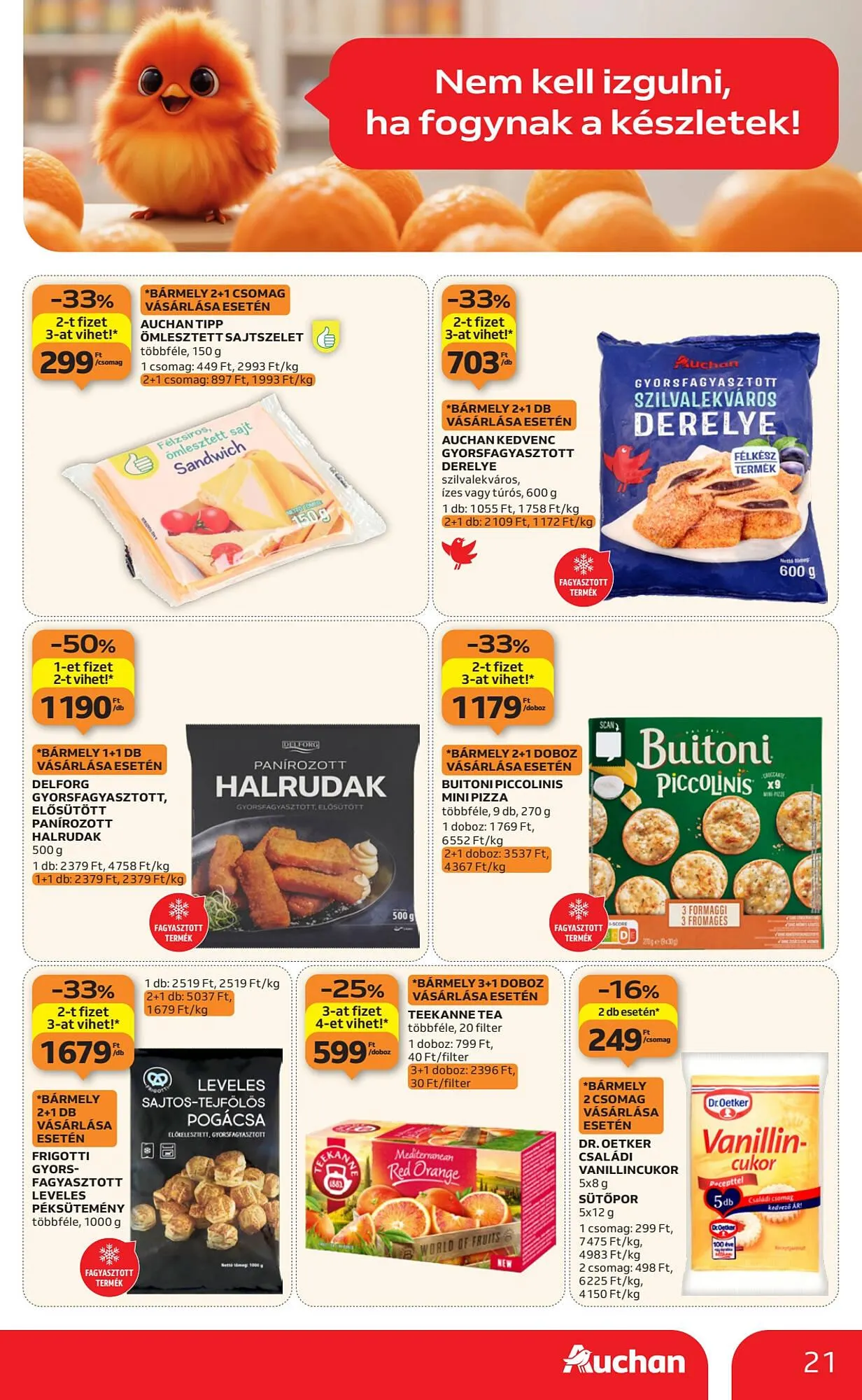 Katalógus Auchan akciós újság január 8.-tól január 14.-ig 2026. - Oldal 21