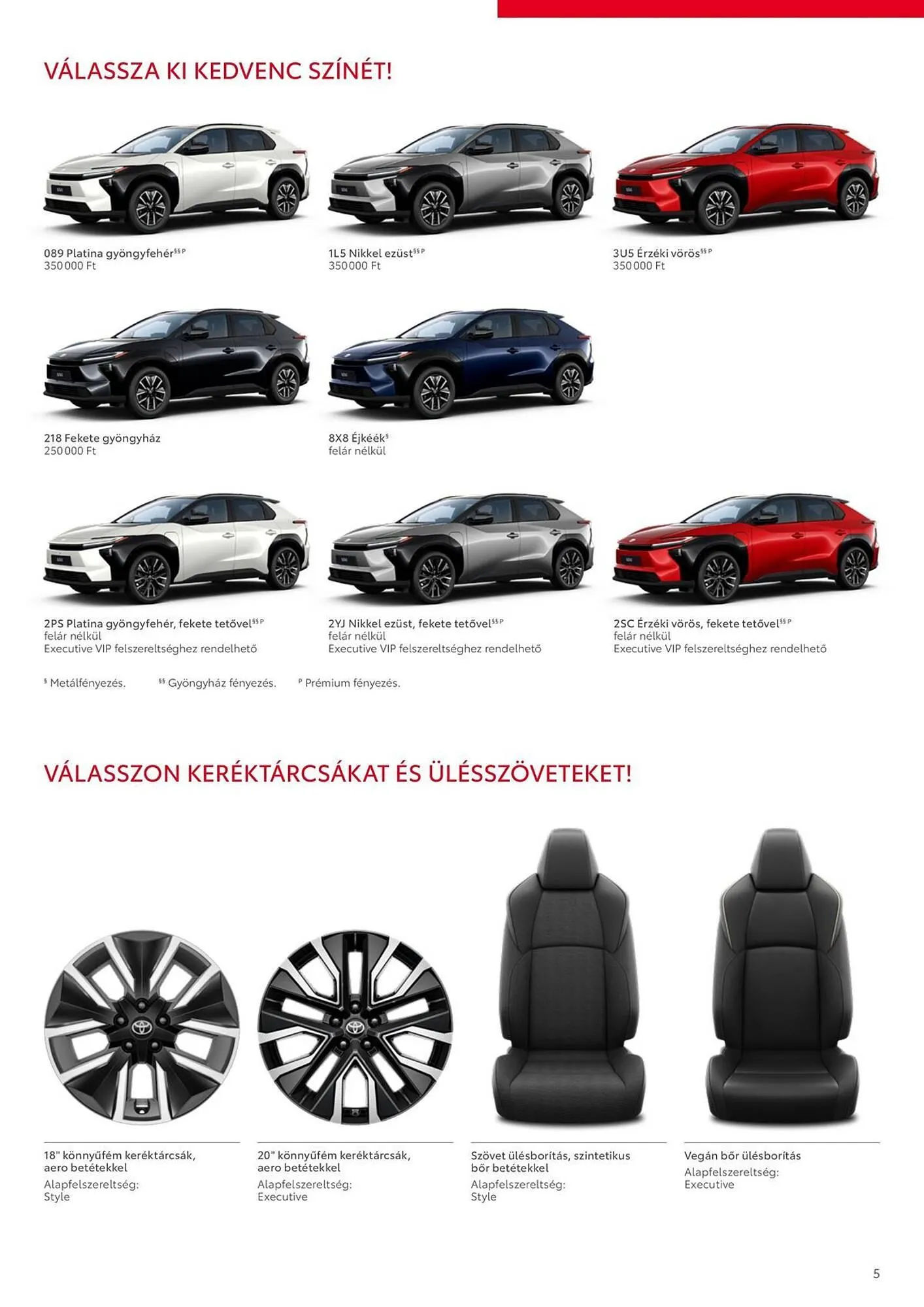 Katalógus Toyota akciós újság november 1.-tól december 31.-ig 2025. - Oldal 5