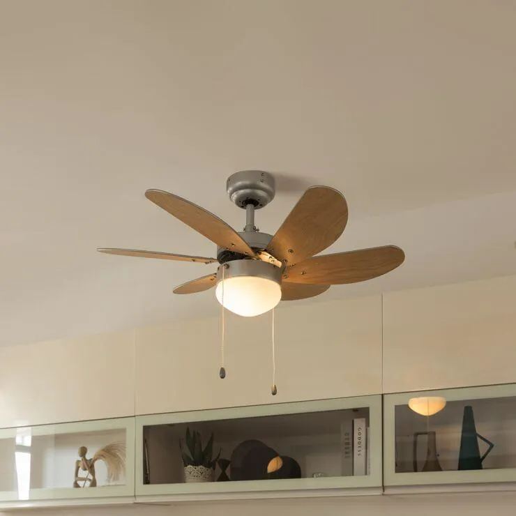 Mennyezeti ventilátor szürke - Friss 3