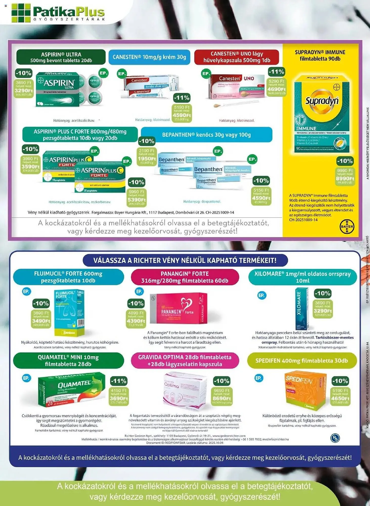 Katalógus PatikaPlus akciós újság november 1.-tól november 30.-ig 2025. - Oldal 4