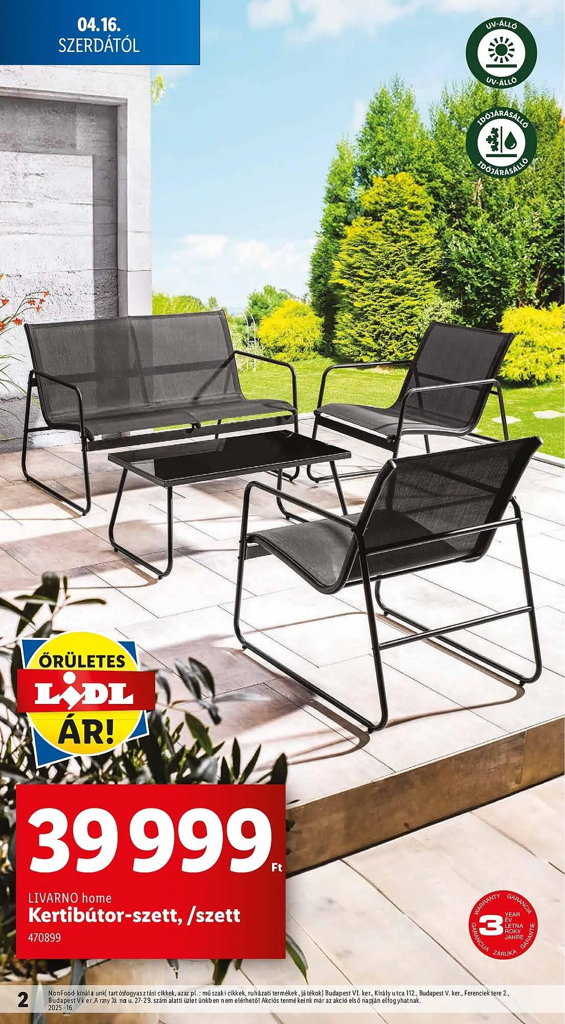 Katalógus Lidl akciós újság április 16.-tól április 19.-ig 2025. - Oldal 2