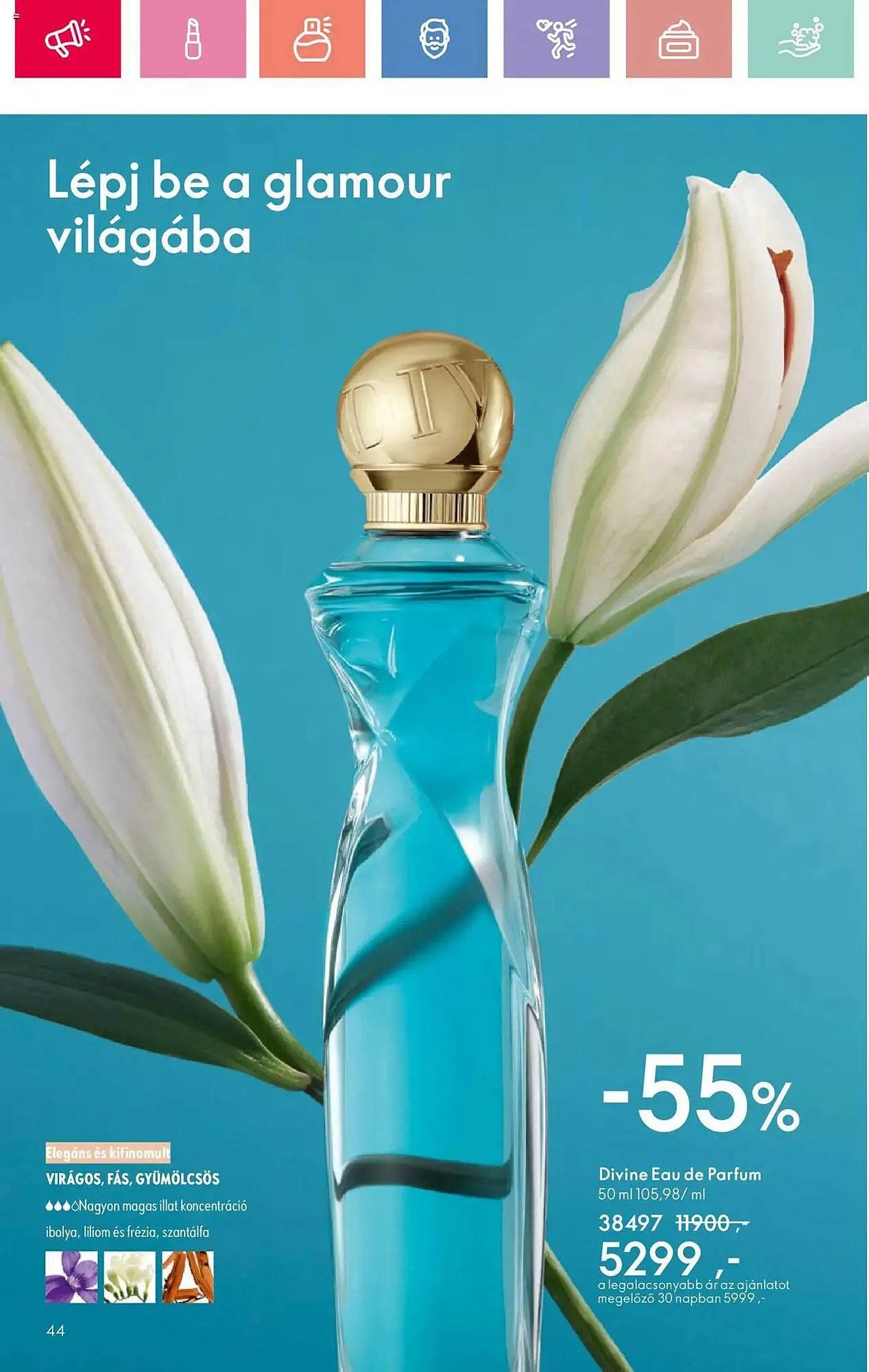 Katalógus Oriflame akciós újság július 27.-tól augusztus 16.-ig 2025. - Oldal 44