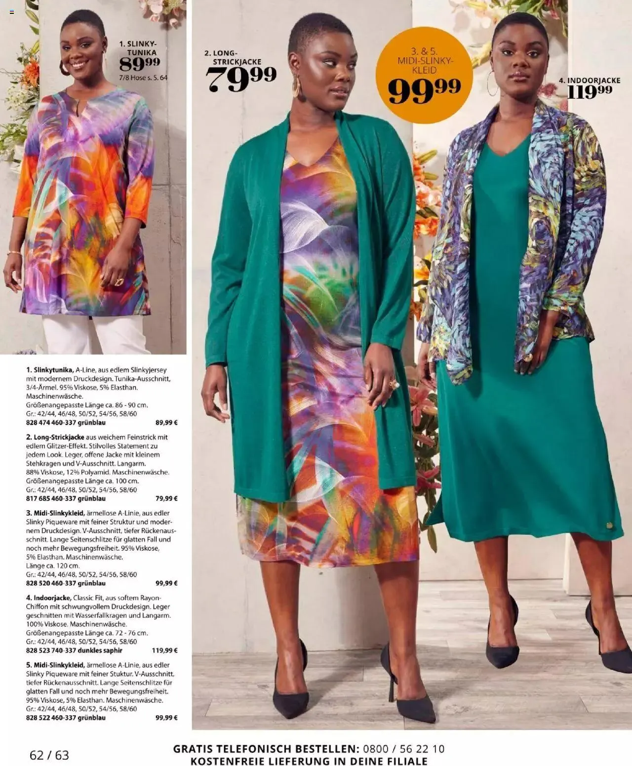 Katalógus Ulla Popken Akciós újság július 1.-tól július 31.-ig 2024. - Oldal 62