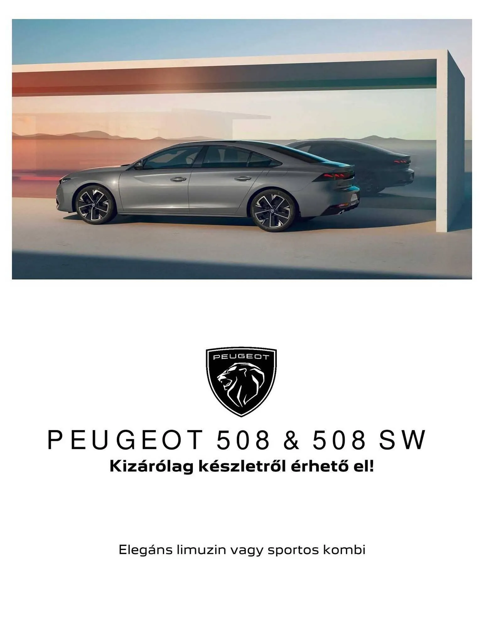 Peugeot akciós újság - 1