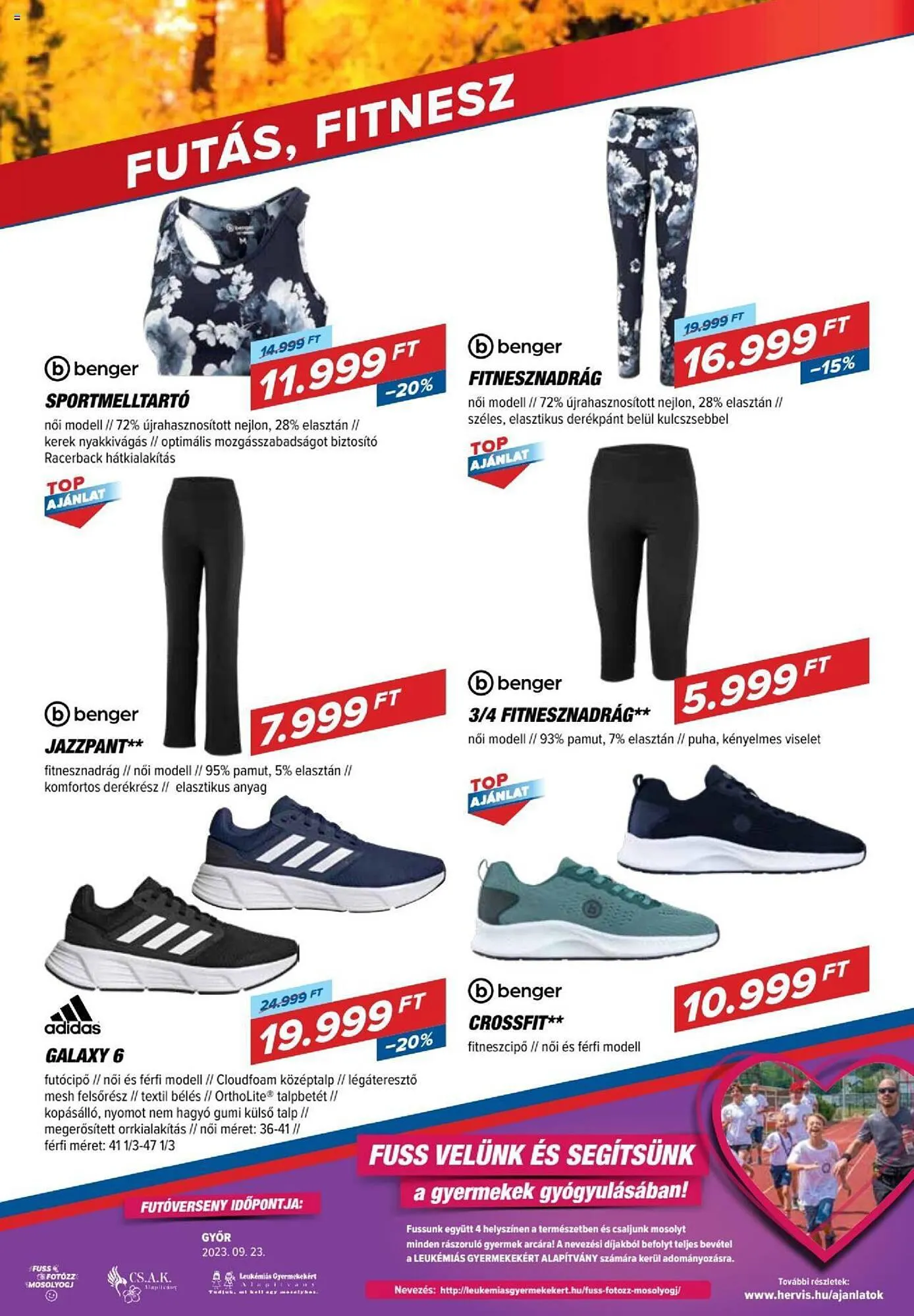 Katalógus Hervis akciós újság szeptember 19.-tól október 1.-ig 2023. - Oldal 9