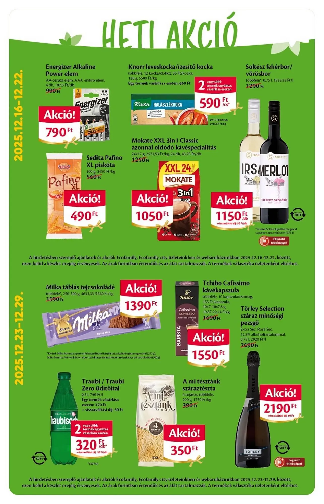 Katalógus EcoFamily akciós újság december 17.-tól december 31.-ig 2025. - Oldal 2