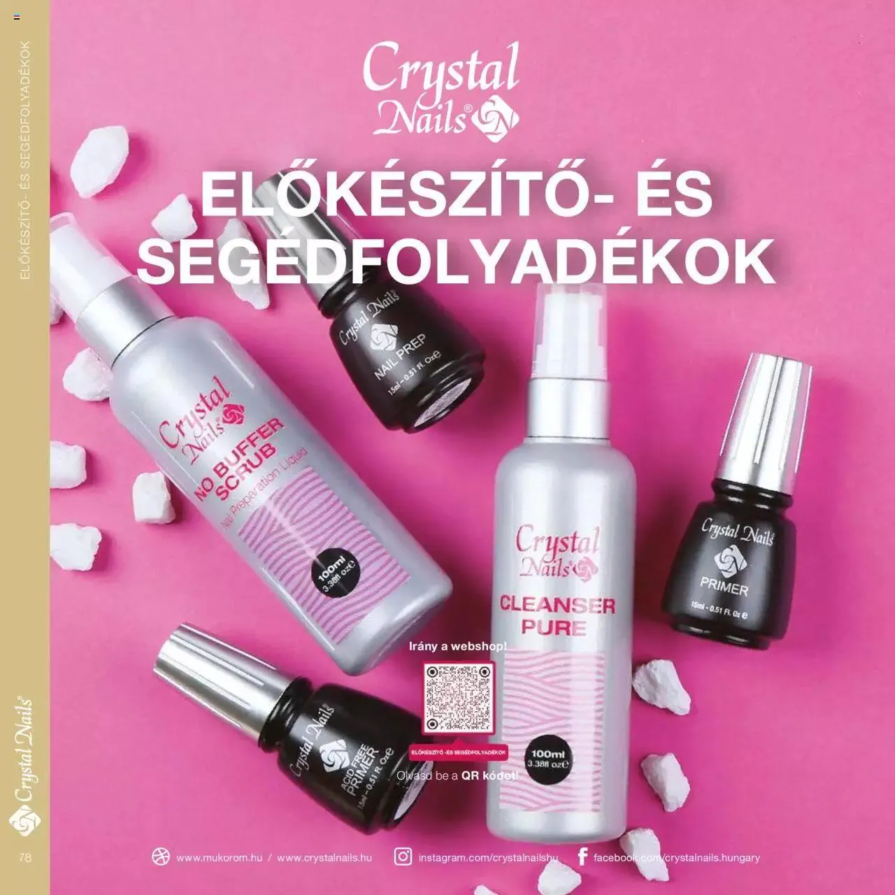 Katalógus Crystal Nails - Nagykatalógus 22/23 március 8.-tól december 31.-ig 2023. - Oldal 78