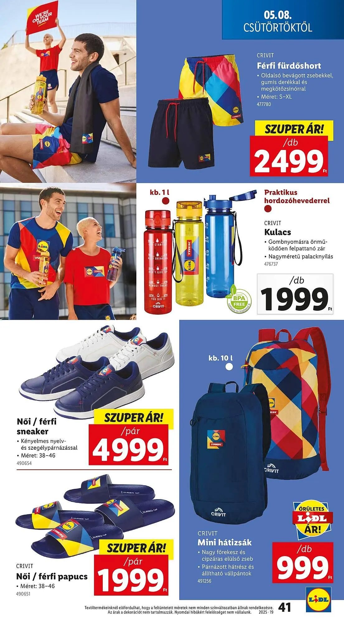 Katalógus Lidl akciós újság május 8.-tól május 14.-ig 2025. - Oldal 41