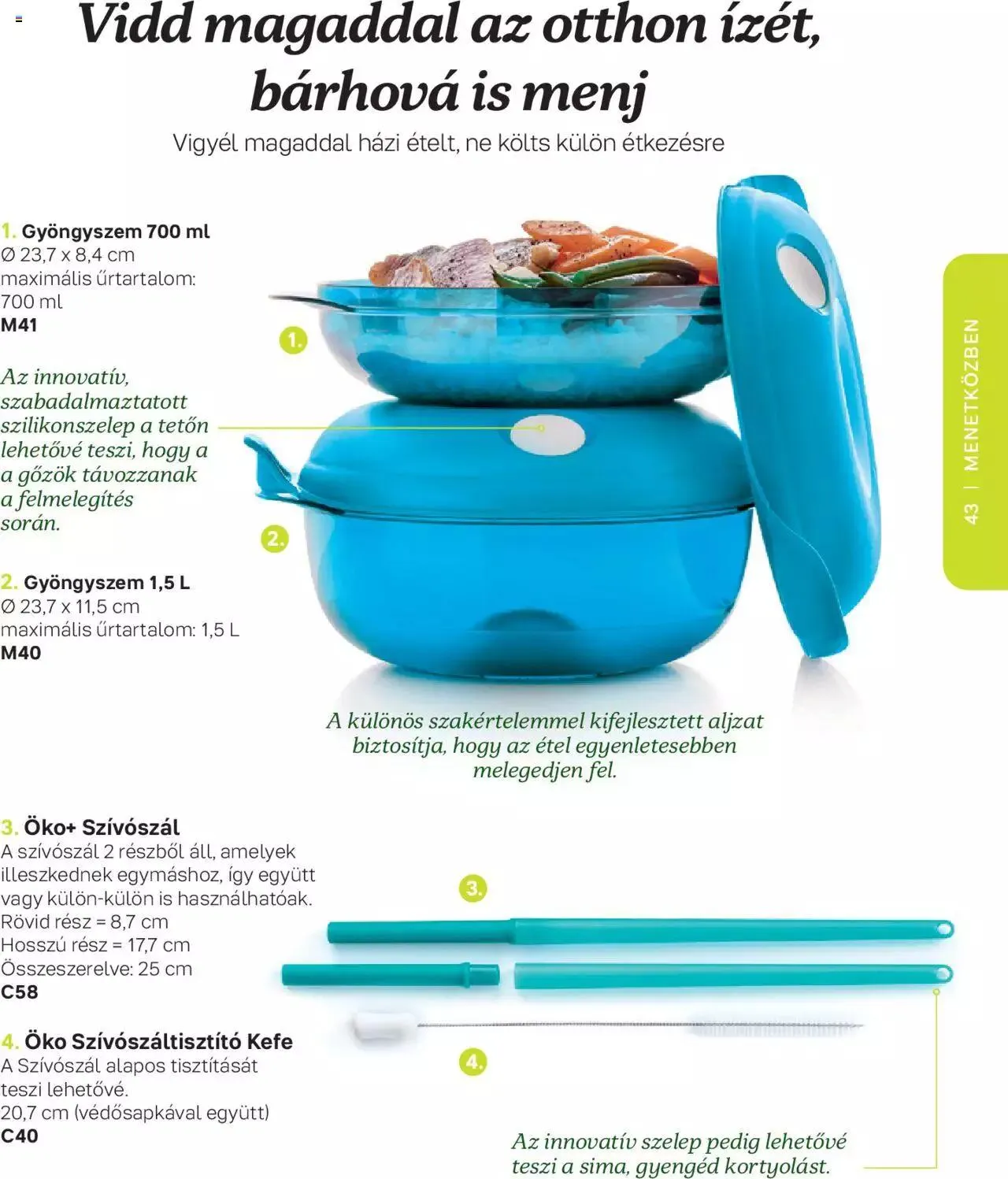 Katalógus Tupperware - Tavaszi-nyári katalógus március 7.-tól december 31.-ig 2023. - Oldal 43