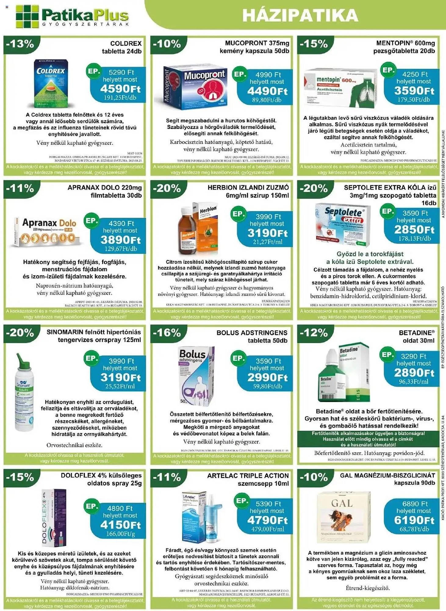Katalógus PatikaPlus akciós újság március 1.-tól március 31.-ig 2026. - Oldal 2