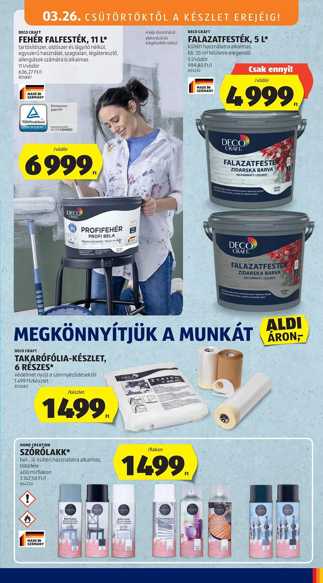 Katalógus ALDI akciós újság március 26.-tól március 30.-ig 2026. - Oldal 3