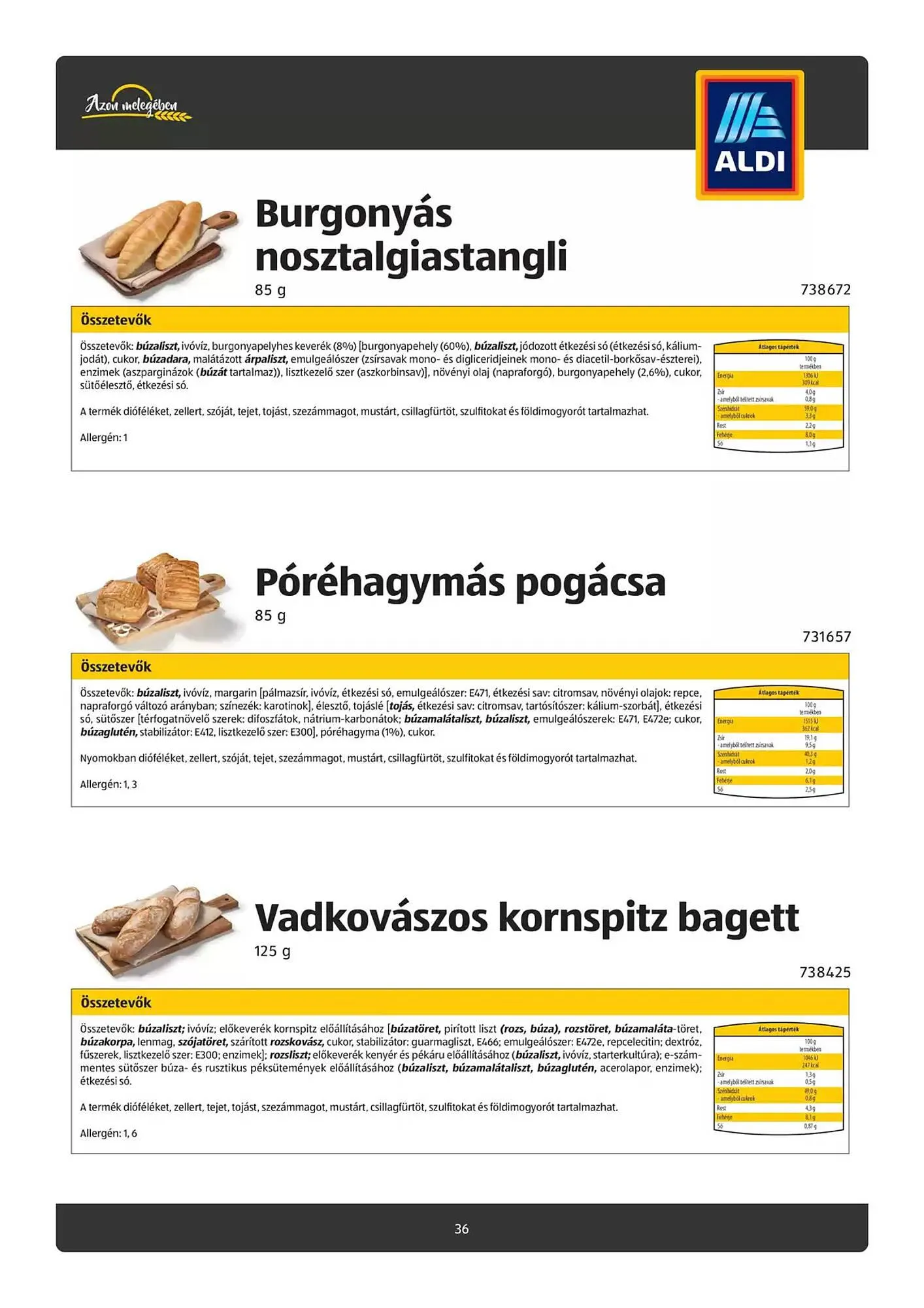 Katalógus ALDI akciós újság január 30.-tól február 13.-ig 2025. - Oldal 36