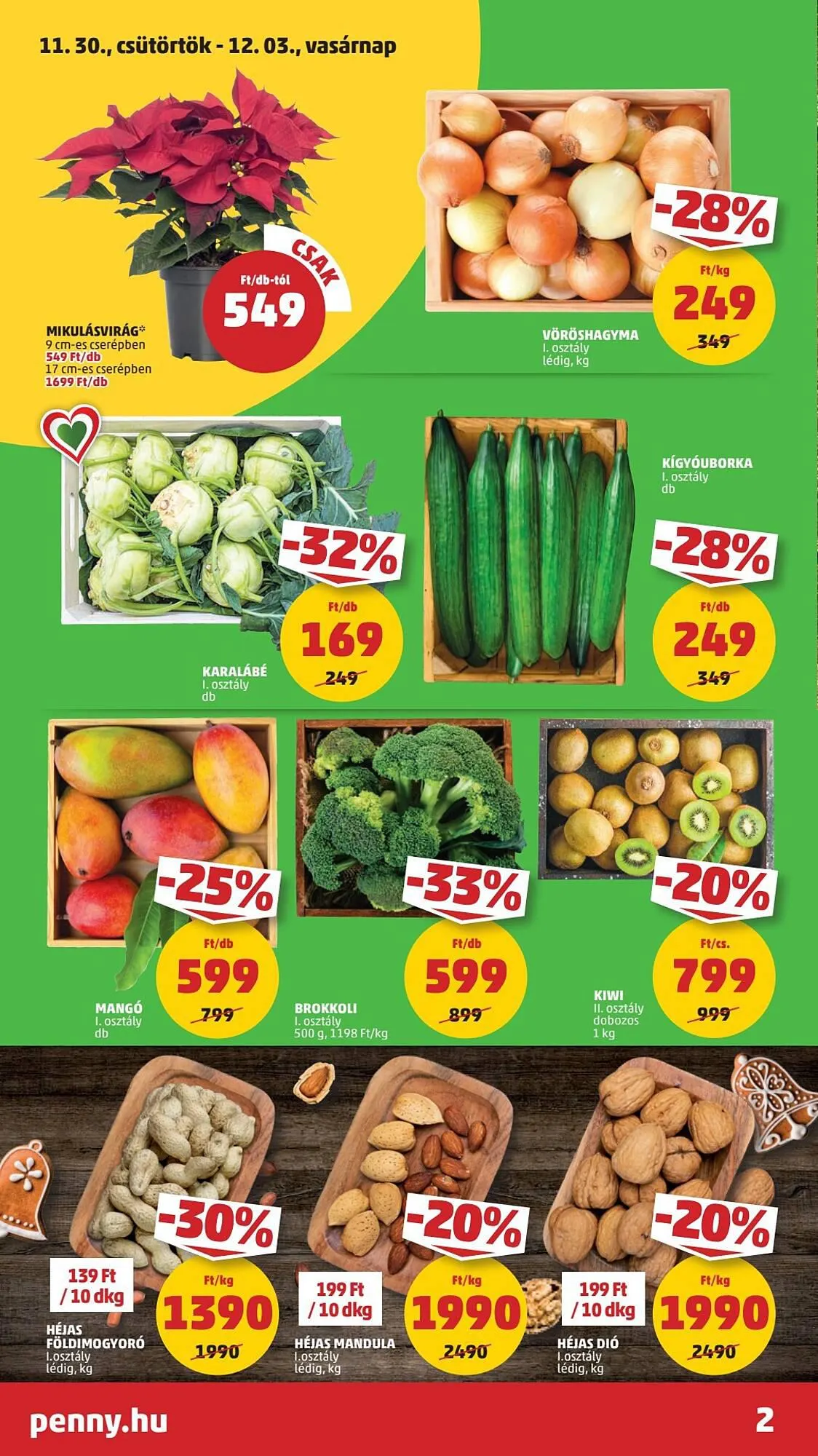 Katalógus PENNY akciós újság november 30.-tól december 6.-ig 2023. - Oldal 2
