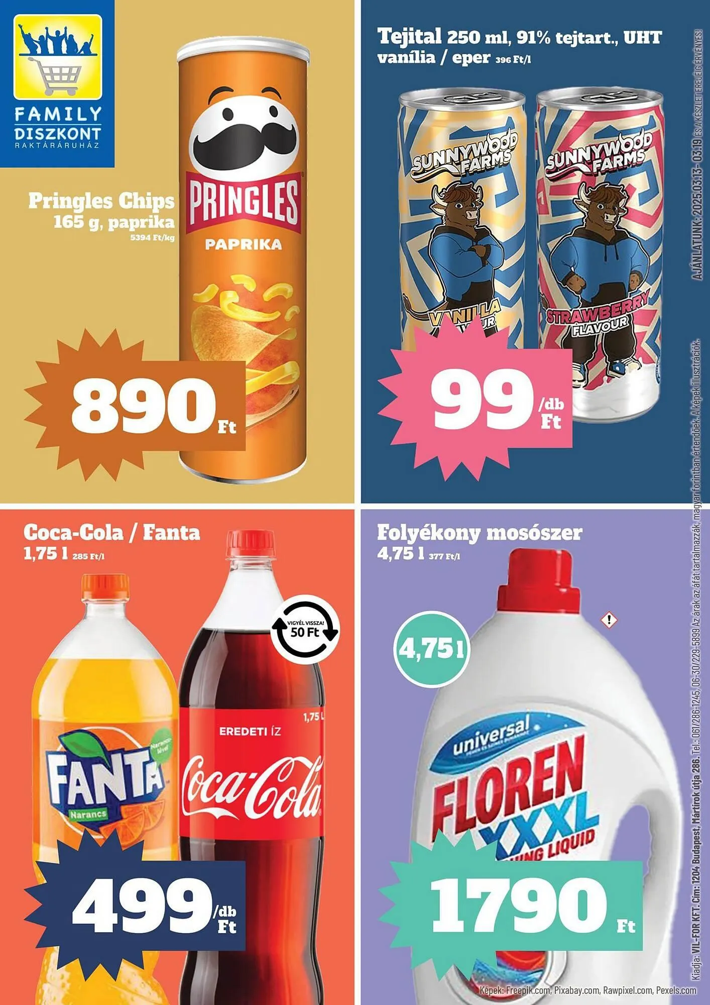 Katalógus Family Diszkont akciós újság március 13.-tól március 19.-ig 2025. - Oldal 1