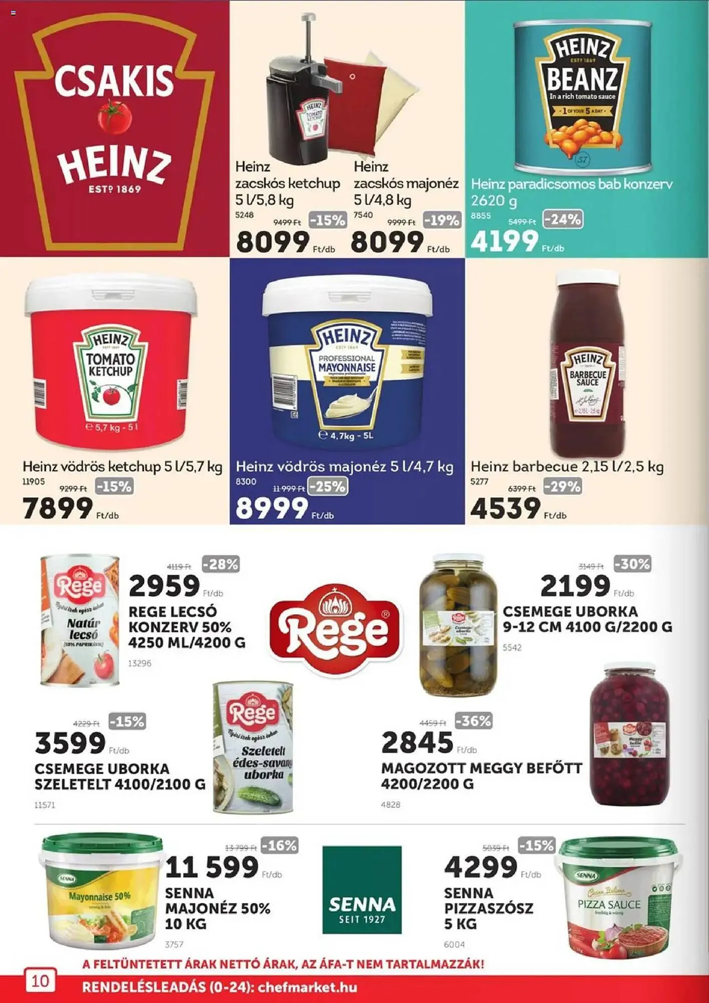Katalógus Chef Market akciós újság április 1.-tól április 30.-ig 2025. - Oldal 10