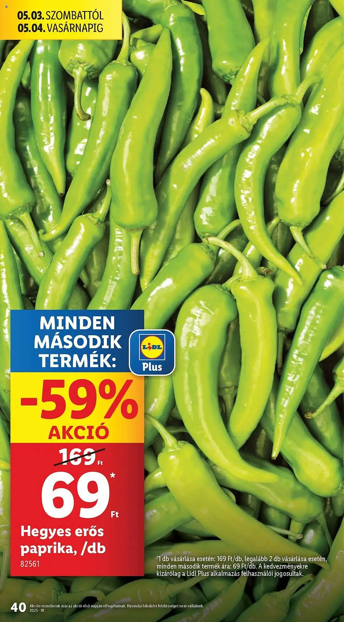 Katalógus Lidl akciós újság április 30.-tól május 7.-ig 2025. - Oldal 40