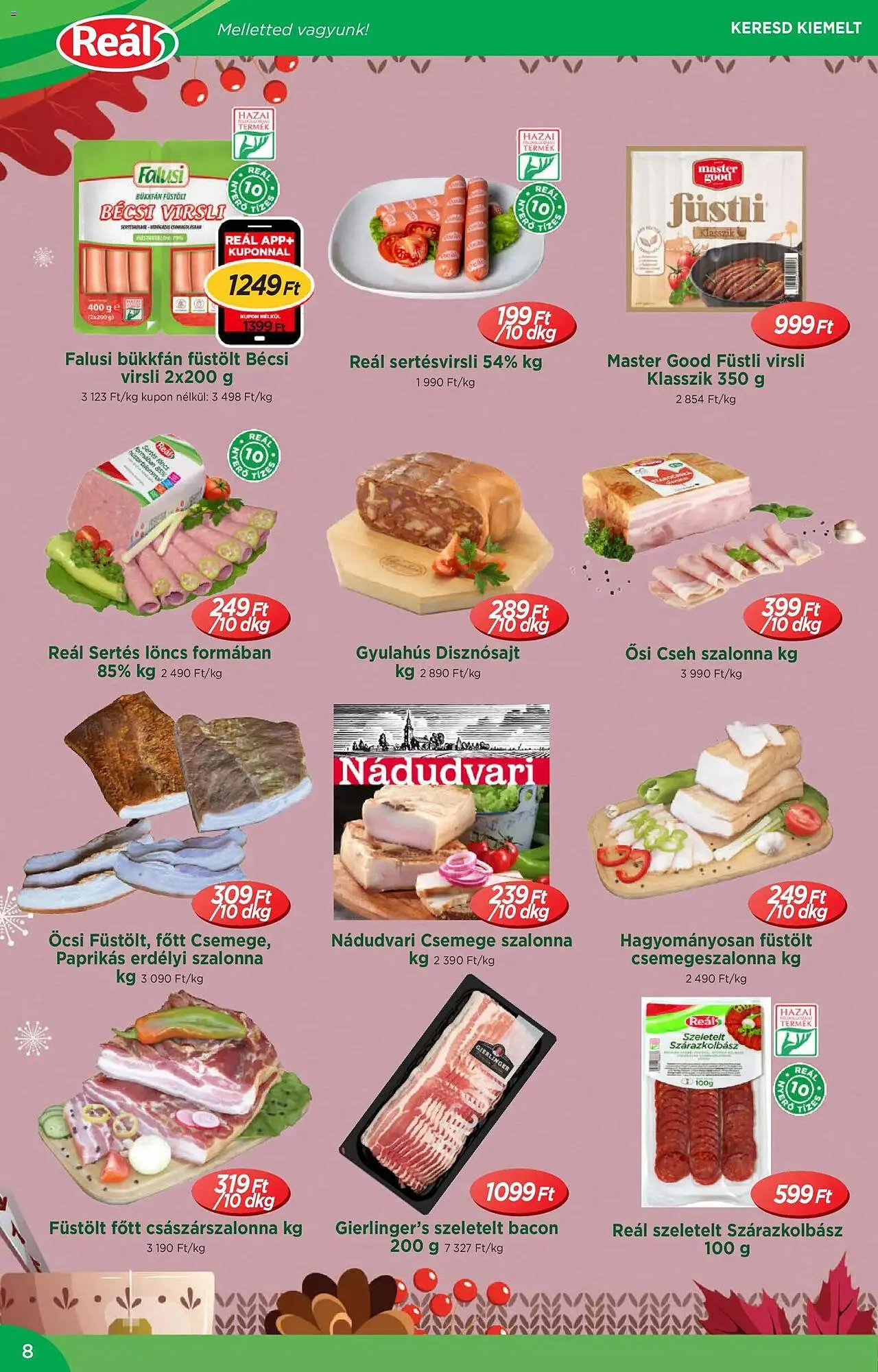 Katalógus Real akciós újság október 29.-tól november 9.-ig 2025. - Oldal 8