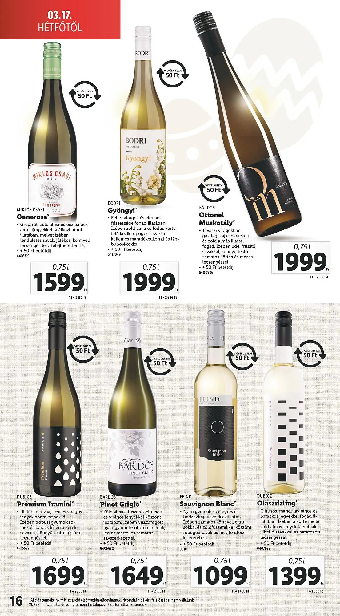 Katalógus Lidl akciós újság március 17.-tól április 20.-ig 2025. - Oldal 16