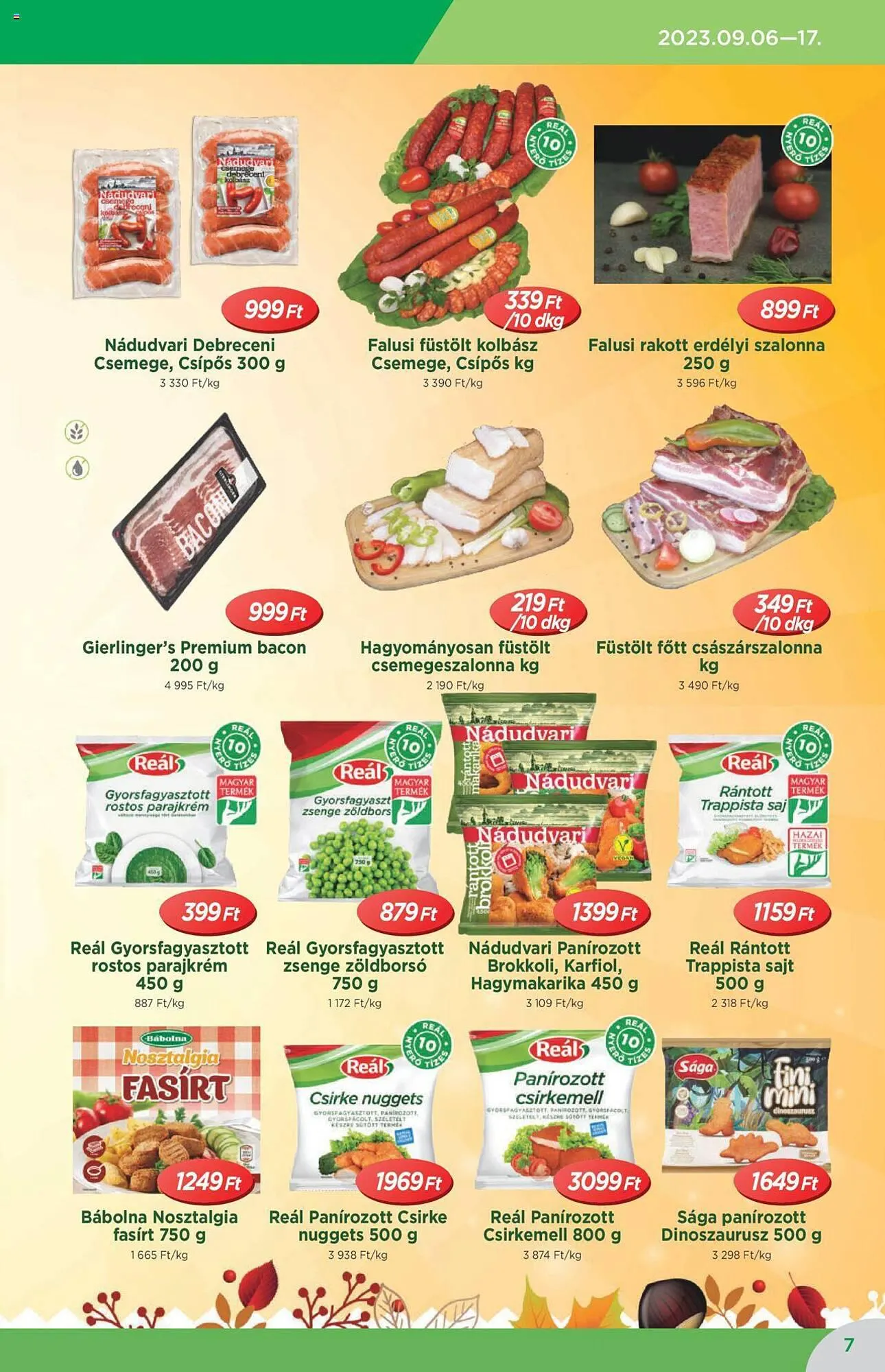 Katalógus Real akciós újság szeptember 6.-tól szeptember 17.-ig 2023. - Oldal 7
