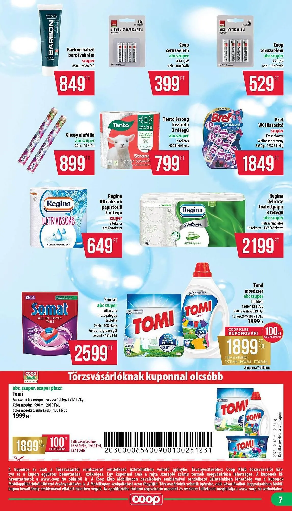 Katalógus Coop akciós újság december 18.-tól december 31.-ig 2025. - Oldal 7